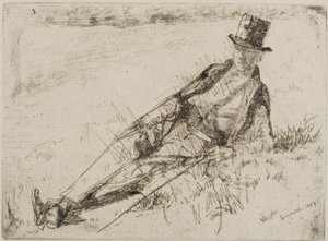 Pensionista de Greenwich de James Abbott McNeill Whistler