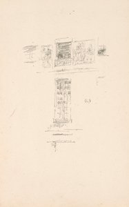 Hôtel Colbert, Ventanas de James McNeill Whistler
