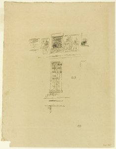 Ventanas del Hôtel Colbert de James Abbott McNeill Whistler