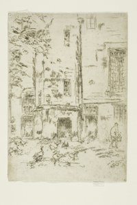 Hôtel de la Croix Blanche de James Abbott McNeill Whistler