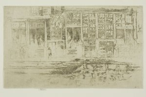 Barrio judío de Ámsterdam de James McNeill Whistler