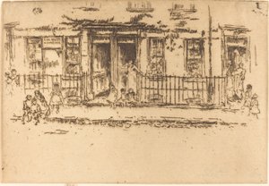 Paseo de la Justicia - Chelsea de James Abbott McNeill Whistler
