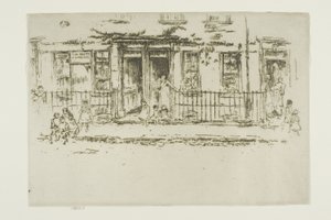 Justice Walk, Chelsea de James Abbott McNeill Whistler