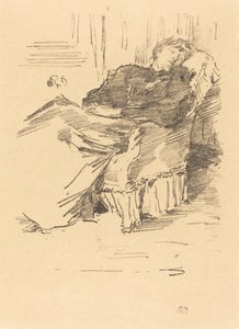 La Bella Dama Dormida de James Abbott McNeill Whistler