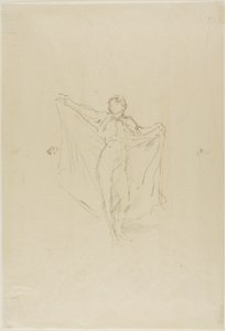 La bailarina: un estudio del desnudo de James Abbott McNeill Whistler