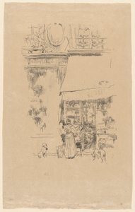La frutera de la rue de Grenelle de James Abbott McNeill Whistler