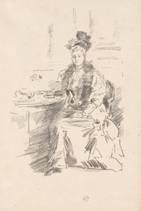 La Jolie New Yorkaise de James Abbott McNeill Whistler