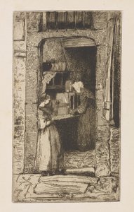La vendedora de mostaza de James Abbott McNeill Whistler