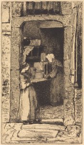 La vendedora de mostaza de James Abbott McNeill Whistler
