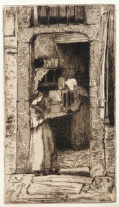 La Vendedora de Mostaza de James Abbott McNeill Whistler