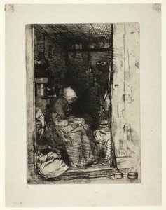 La Vieille aux Loques de James Abbott McNeill Whistler