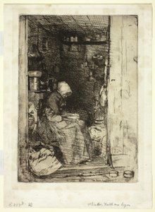 La Vieja con Trapos de James Abbott McNeill Whistler