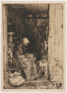 La vieja con harapos de James Abbott McNeill Whistler