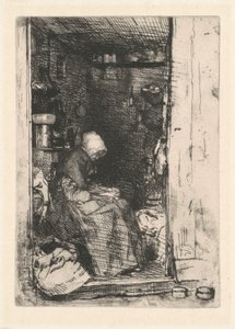 La Vieja con Harapos de James Abbott McNeill Whistler