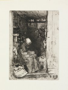 La vieja con harapos de James Abbott McNeill Whistler