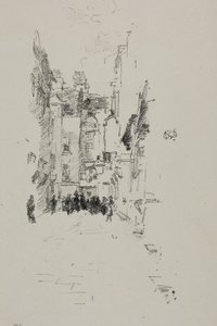 Pequeño Patio, Feria de la Tela de James Abbott McNeill Whistler