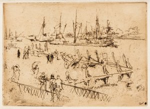 Pequeño Dordrecht de James Abbott McNeill Whistler