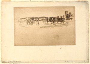 Pequeño puente de Putney de James Abbott McNeill Whistler