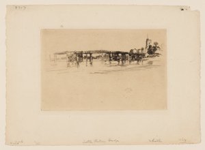 Pequeño puente de Putney de James Abbott McNeill Whistler