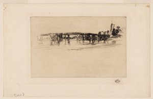 Pequeño puente de Putney de James Abbott McNeill Whistler