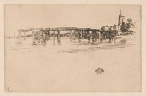 Pequeño Puente de Putney de James Abbott McNeill Whistler