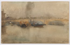 Puente de Londres de James Abbott McNeill Whistler