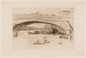 Puente de Londres de James Abbott McNeill Whistler