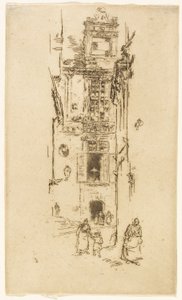 Mairie, Loches de James Abbott McNeill Whistler