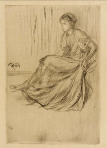 Modelo Sentado de James Abbott McNeill Whistler