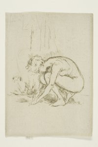 Modelo agachado de James Abbott McNeill Whistler