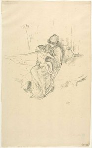 Madre e hijo nº 1 de James McNeill Whistler