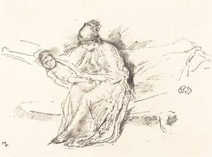 Madre e Hijo, No. 4 de James Abbott McNeill Whistler