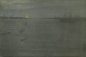 Nocturno: Blue and Gold-Southampton Water de James McNeill Whistler
