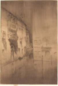 Nocturno: Palacios de James Abbott McNeill Whistler