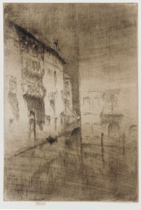 Nocturno: Palacios de James Abbott McNeill Whistler