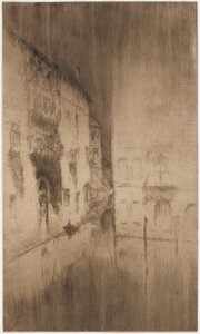 Nocturno: Palacios de James Abbott McNeill Whistler