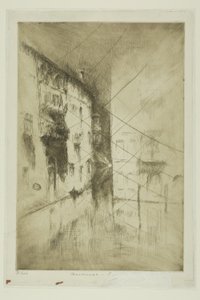 Nocturno: Palacios de James Abbott McNeill Whistler