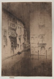 Nocturno:  Palacios de James McNeill Whistler