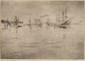 Nocturno de embarcaciones de James Abbott McNeill Whistler