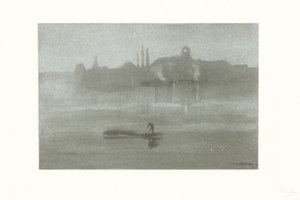 Nocturna: El río en Battersea de James Abbott McNeill Whistler