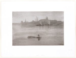 Nocturno: el río en Battersea de James McNeill Whistler