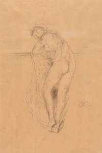 Modelo desnudo, vista trasera