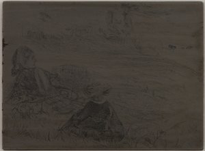 Niñera y niño de James Abbott McNeill Whistler