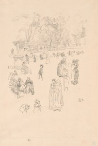 Niñeras: "Les Bonnes du Luxembourg" de James Abbott McNeill Whistler