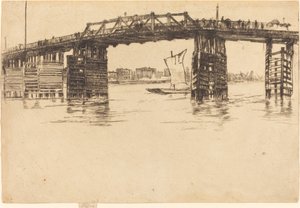 Puente Viejo de Battersea de James Abbott McNeill Whistler