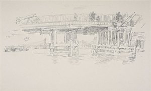 Viejo Puente de Battersea de James Abbott McNeill Whistler