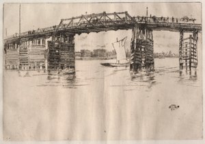 Antiguo puente de Battersea de James McNeill Whistler