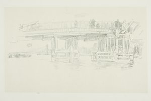 Antiguo puente de Battersea de James McNeill Whistler