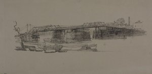 Puente viejo de Battersea, No. 2 de James Abbott McNeill Whistler