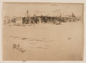 Puente Viejo de Battersea, No. 2 de James Abbott McNeill Whistler